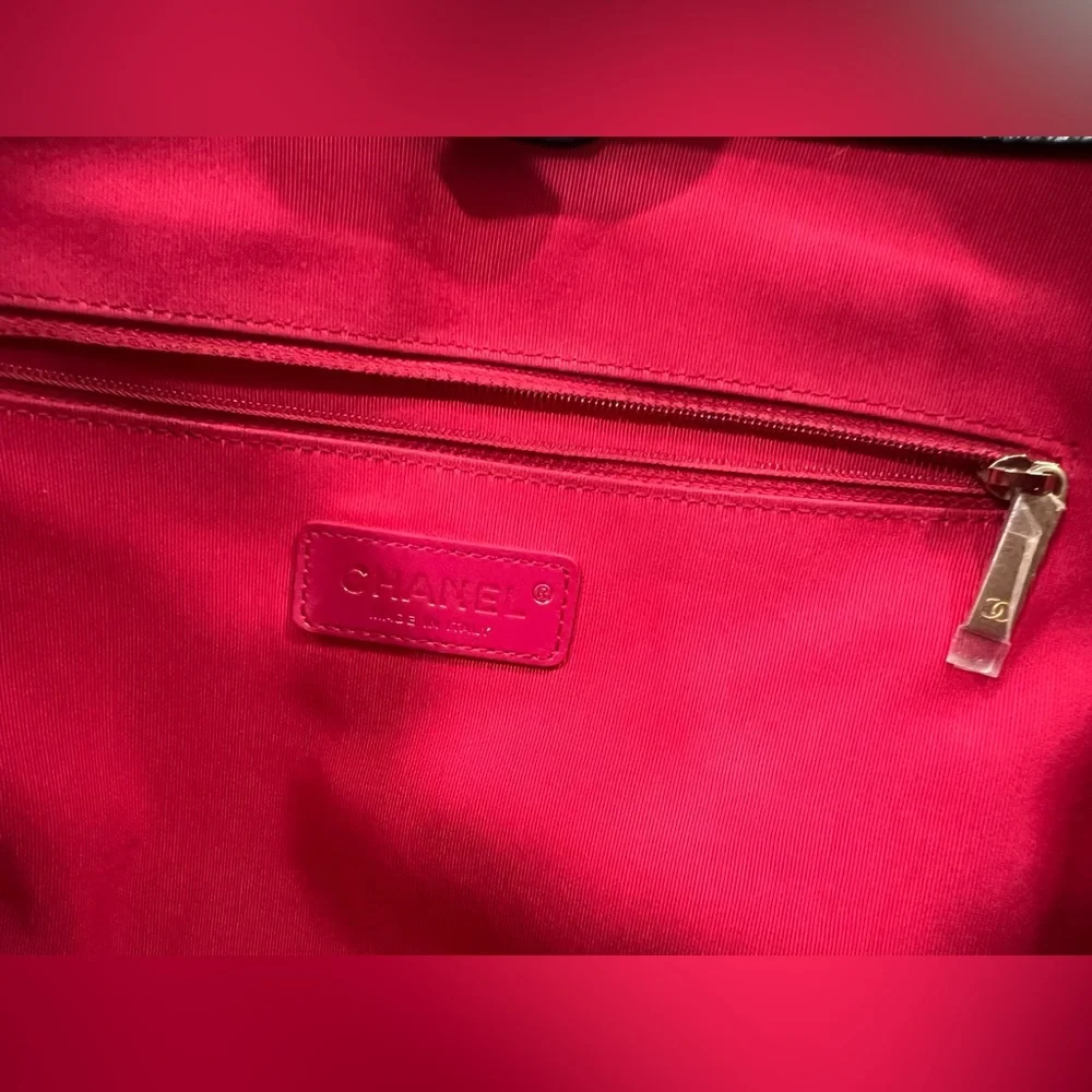 CHANEL Paris-31 Rue Cambon Timeless CC Large Shopper Bag Shiny Aged Calfskin - Picture 5 of 6
